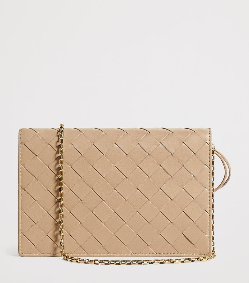 Bottega Veneta Andiamo chain wallet lambskin leather - British product