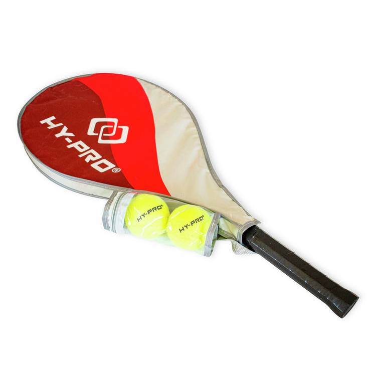 Hy-Pro 27 inch tennis racket set with cover and 2 balls, UK version