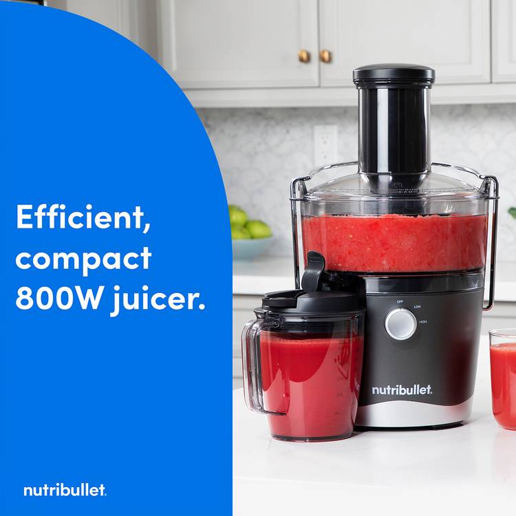 nutribullet Juicer 800W grey, imported from the UK