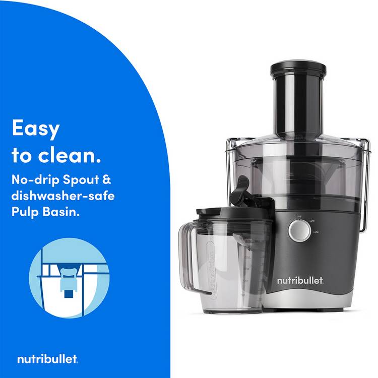 nutribullet Juicer 800W grey, imported from the UK