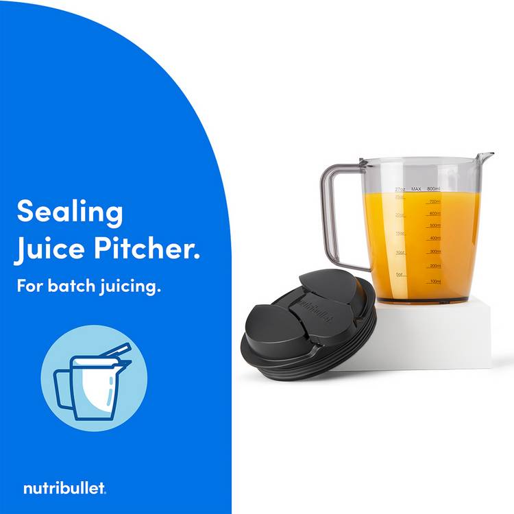 nutribullet Juicer 800W grey, imported from the UK