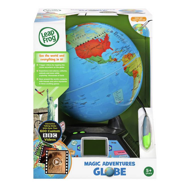 LeapFrog Magic Adventures Globe interactive educational toy - British product
