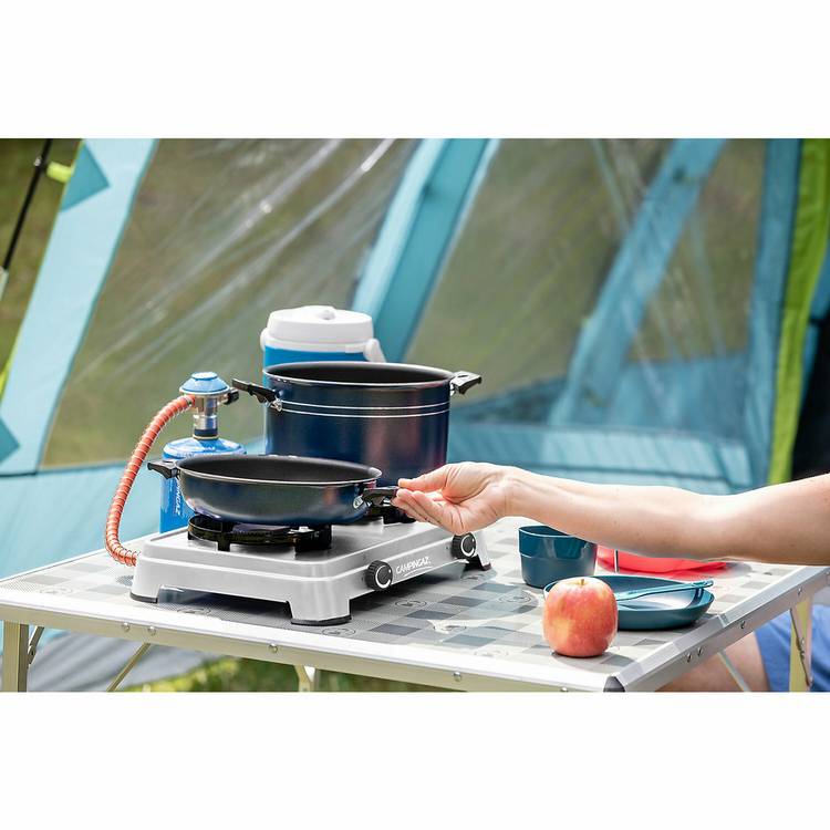 Campingaz Camping Cook double burner camping stove, UK version