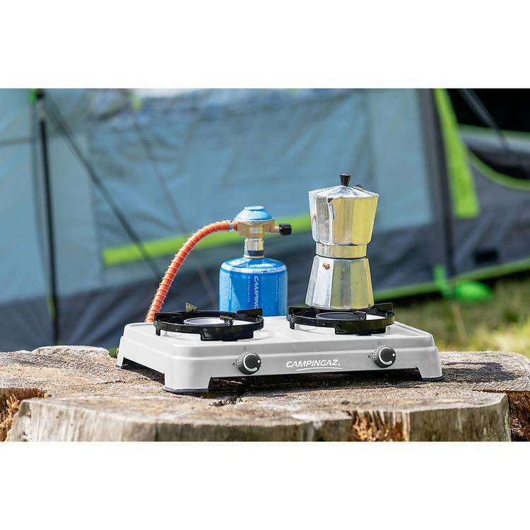 Campingaz Camping Cook double burner camping stove, UK version