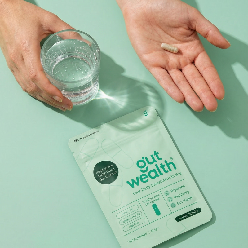 Gut Wealth gut health capsules 28 capsules - British product