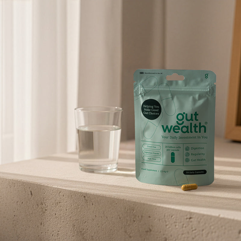 Gut Wealth gut health capsules 28 capsules - British product