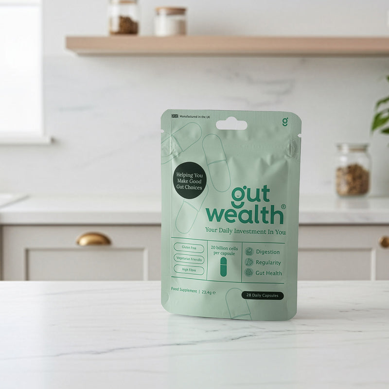 Gut Wealth gut health capsules 28 capsules - British product