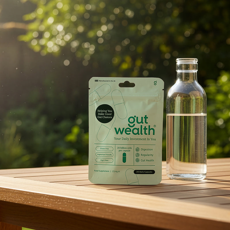 Gut Wealth gut health capsules 28 capsules - British product