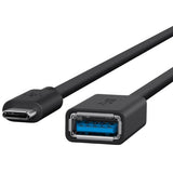 Belkin USB-A to USB-C adapter Black (British brand)