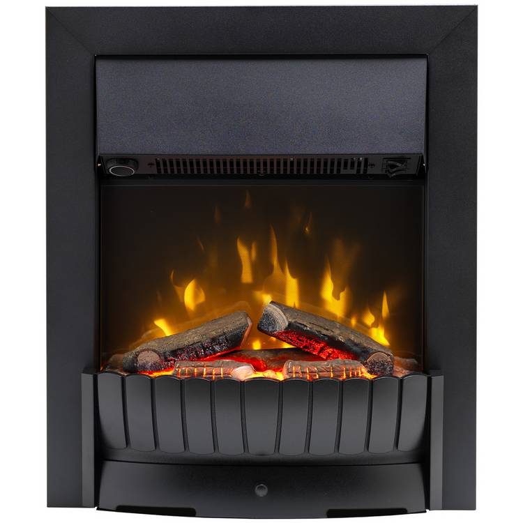 Dimplex electric inset fire 2kW black (British brand)
