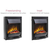 Dimplex electric inset fire 2kW black (British brand)