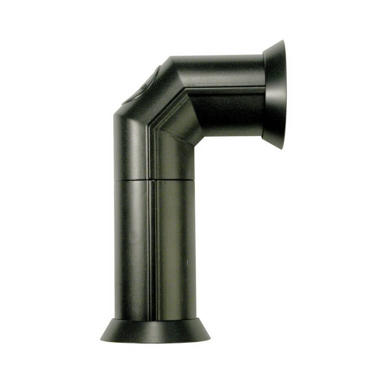 Dimplex electric stove pipe kit black 45cm, imported from the UK