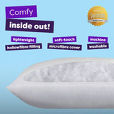 Slumberdown Summer Cool Medium Support Pillows 2 Pack, UK version