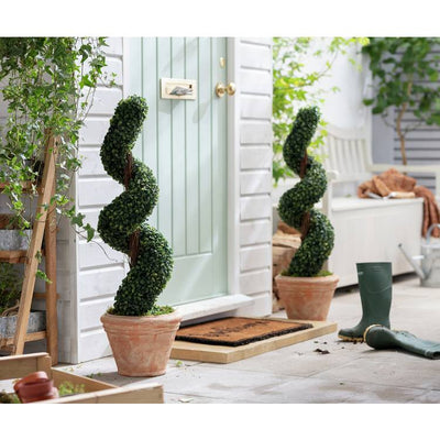 Argos Garden XP Artificial Spiral Tree Set of 2 90cm- Buy online at McGrocer