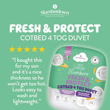 Slumberdown Anti Bacterial toddler duvet 4 tog (British brand)
