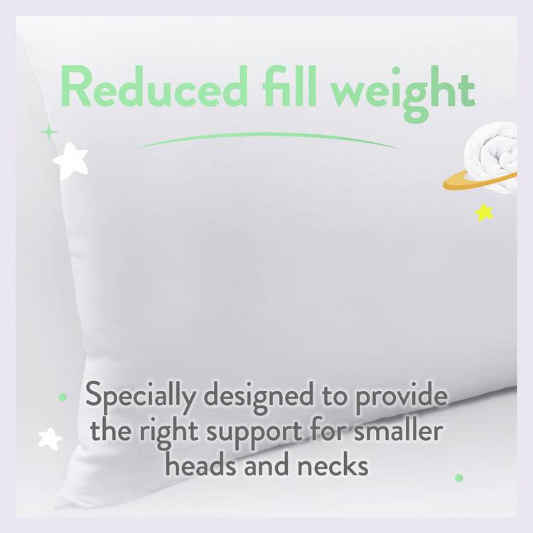 Slumberdown cot bed pillow 60x40cm (British brand)
