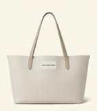 Mulberry leather tote bag with tree logo and spacious interior (British brand)