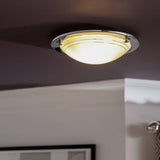 Argos Argos Home Flush Ceiling Light - Chrome- Buy online at McGrocer