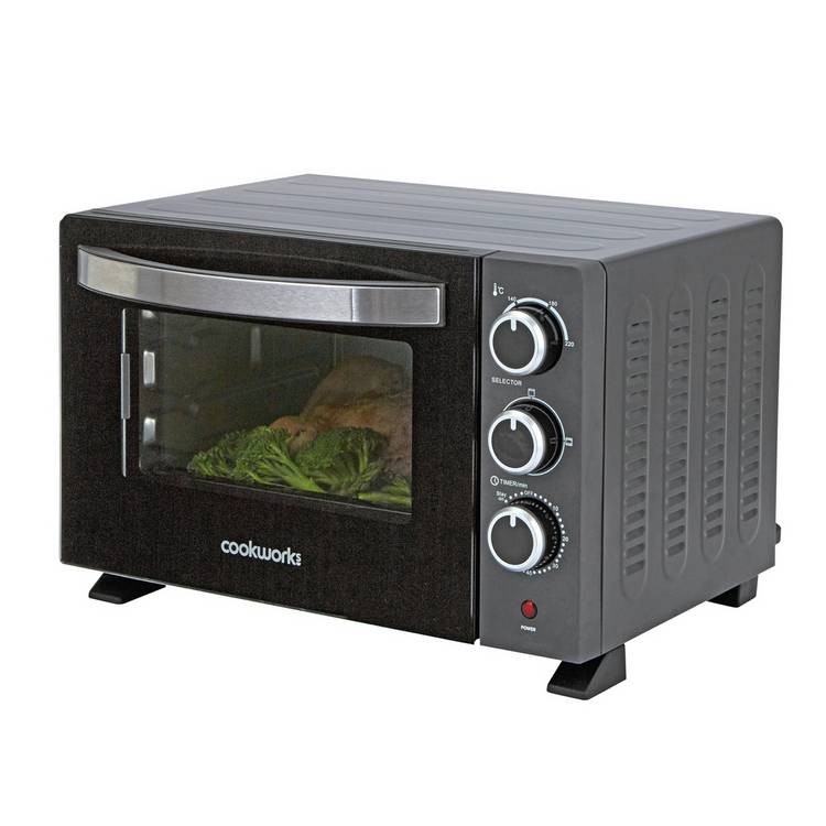 Cookworks mini oven and grill 20L (British brand)