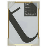 Habitat Kupari picture frame matt gold 20x30cm - British product