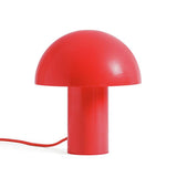 Habitat mushroom LED touch table lamp orange, imported from the UK