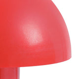 Habitat mushroom LED touch table lamp orange, imported from the UK