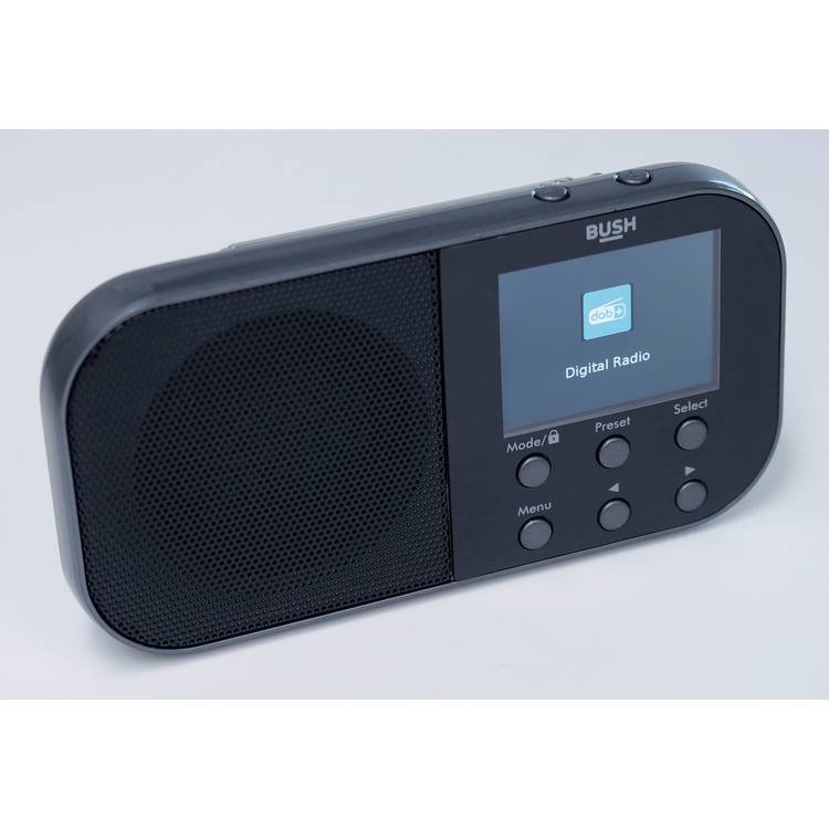 Bush compact DAB+ FM radio, imported from the UK