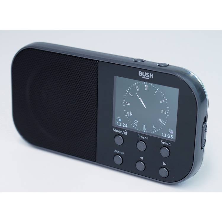 Bush compact DAB+ FM radio, imported from the UK