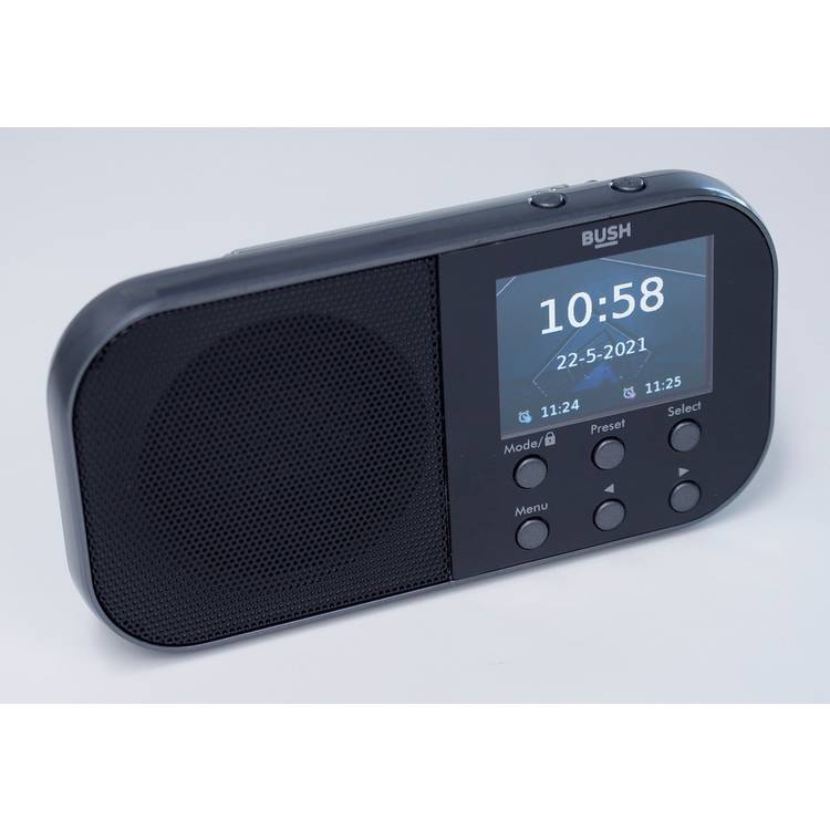 Bush compact DAB+ FM radio, imported from the UK
