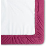 Habitat Cotton Rich 180 TC Plain Berry Fitted Sheet - Double