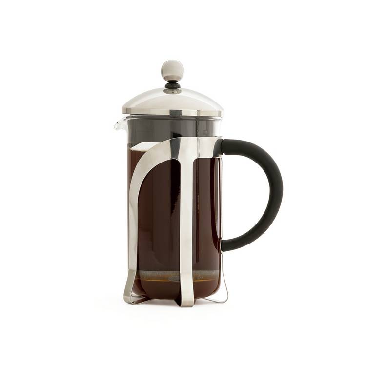 Habitat 3 Cup Cafetiere chrome 350ml, UK version
