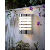 Argos Home wall lamp warm white LED steel glass, imported from the UK