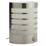 Argos Home wall lamp warm white LED steel glass, imported from the UK