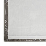 Habitat Forest grey eyelet curtain 117x137cm, imported from the UK