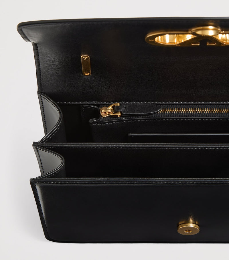 Valentino Garavani Vain top-handle leather bag, imported from the UK