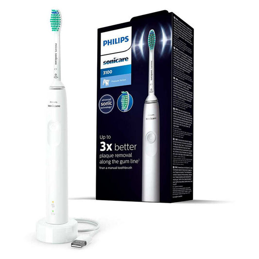 Philips Sonicare Series 3100 Toothbrush - White HX3671/13 Dental Boots   