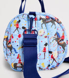 Harrods quilted Trooping the Colour duffle bag, imported from the UK