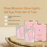 ErthSkin - 2x Rose Blossom Glow Hydro-Gel Eye Pads 5 X 2