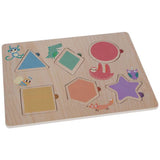 Chad Valley chunky wooden puzzles 3 pack, UK version