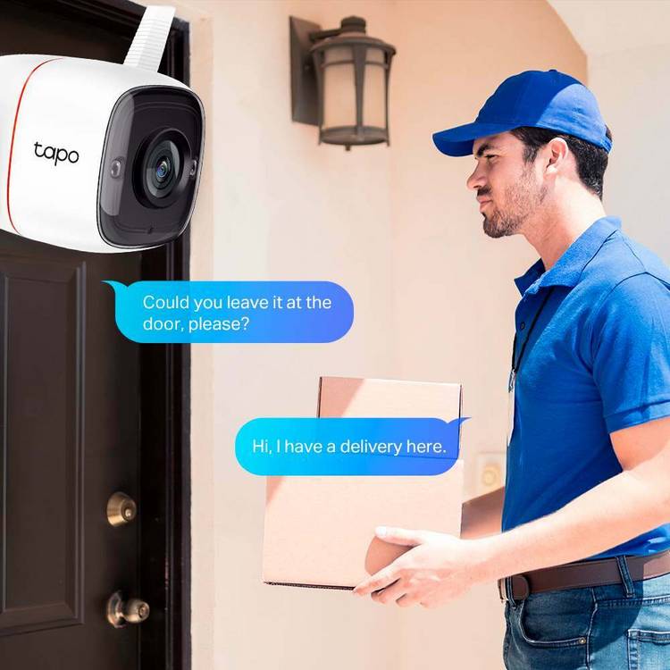Tapo outdoor security camera 2K - British product