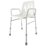 Aidapt adjustable height shower chair (British brand)