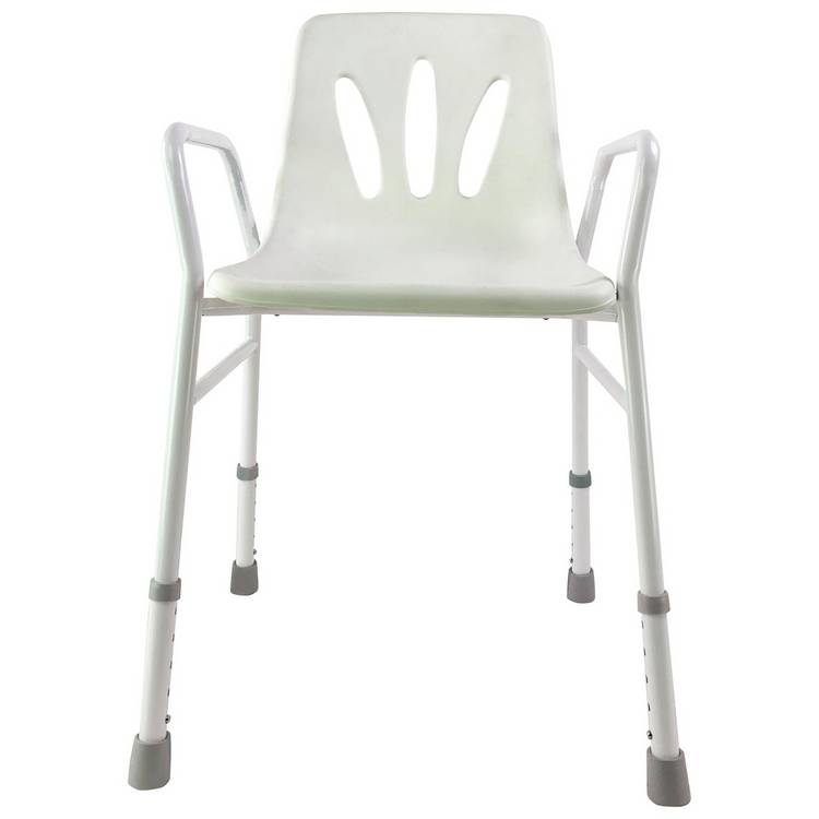 Aidapt adjustable height shower chair (British brand)