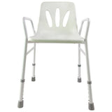 Aidapt adjustable height shower chair (British brand)