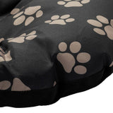 Small fleece oval dog cushion for small dogs, UK version