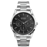 Sekonda men's multifunction watch with stainless steel bracelet - British product