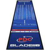 Winmau Easy Checkout Outshot Dart Mat 300x60cm - British product