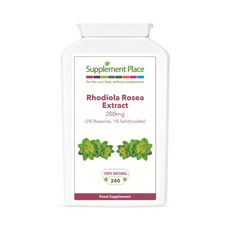 Supplement Place Rhodiola Rosea Extract 240 capsules - British product