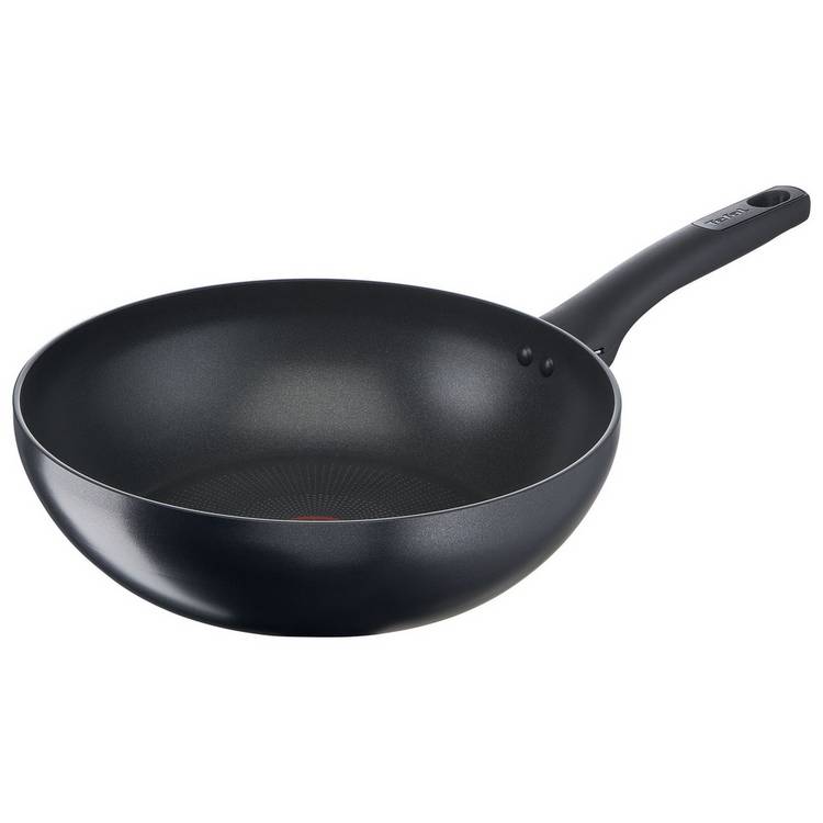 Tefal Titanium Excellence 28cm non-stick wok, imported from the UK