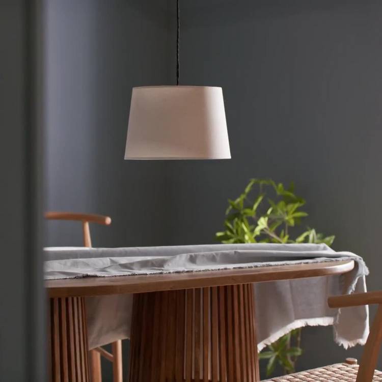 Argos Home green floral lampshade 35cm, UK version