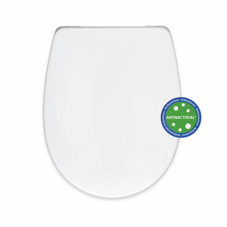Bemis Click & Clean Classic toilet seat white - British product